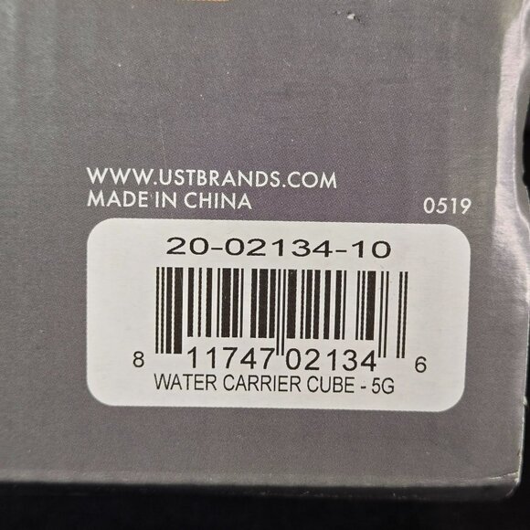 Ultimate Survival Technologies UST Durable Cube Water Carrier 5 Gallon BPA Free - Picture 5 of 6